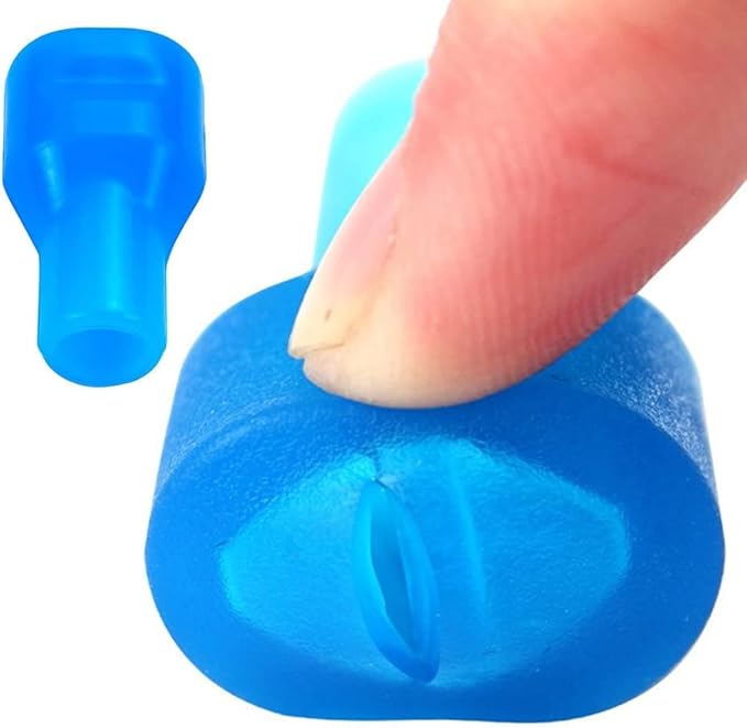 3 Piece Set Bite Valve Replacement Mouthpiece Bite Valve Tube Nozzle Replacement Replacement Bite Valve for Outdoor Backpack Hydration Bladder Reservoir