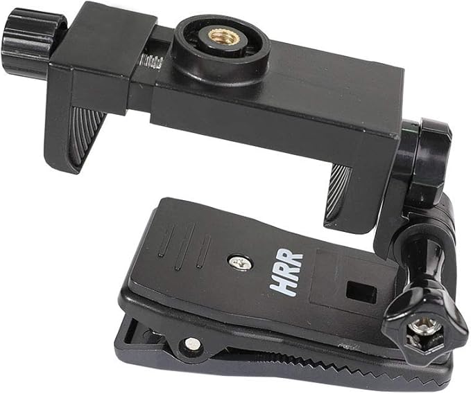 Backpack Clip Mount with Phone Holder Accessories for GoPro Hero 13 12 11 10 9 8 7 6 5 Black Akaso Sony Action Camera and iPhone Samsung Smartphones,Outdoor First View Live Video Shooting