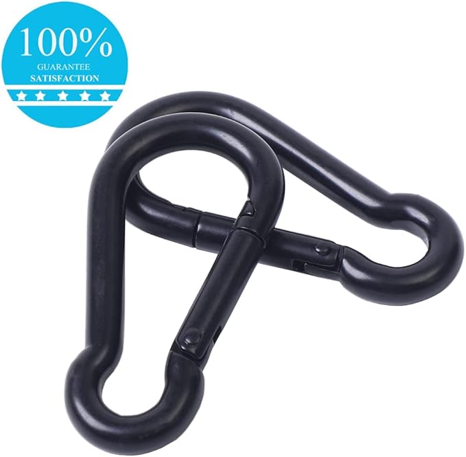 PROND Carabiner Clip, Heavy Duty Carabiner Clips, 316 Stainless Steel Carabiner Hooks, Multi-Purpose Spring Snap Hook