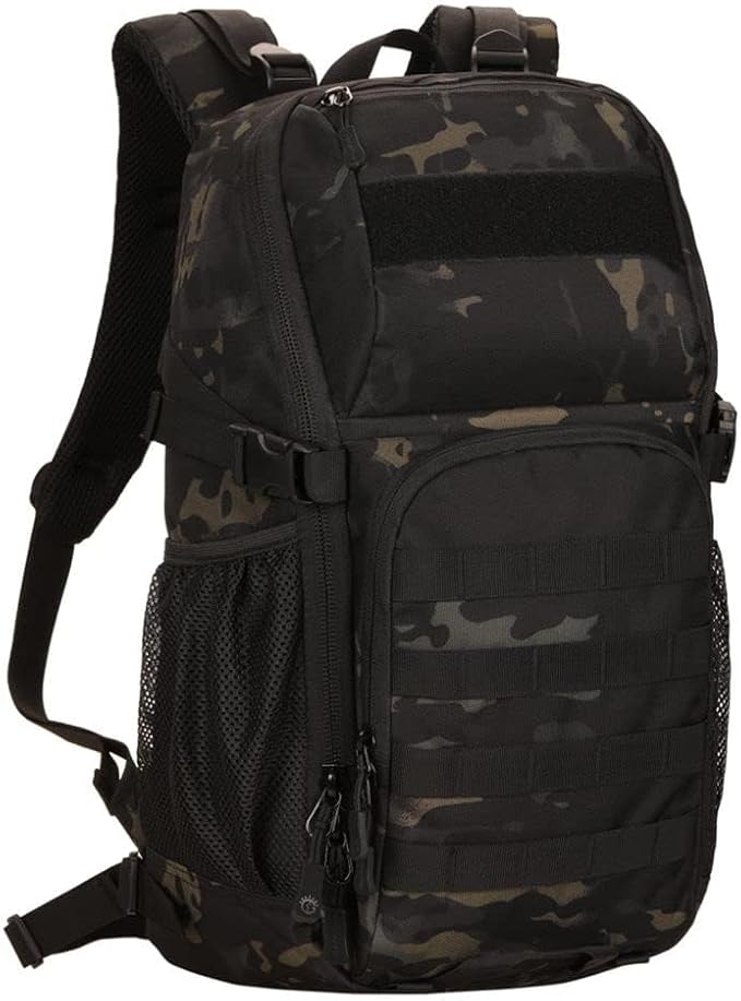 HUNTVP Tactical Backpack Military MOLLE Backpack Hunting Rucksack Gear Assault Pack 25L WR