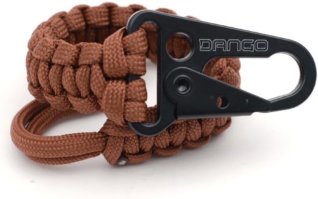 Dango EDC Tether - Cobra Weave 550 Paracord - 6 Inch Woven, 10 Feet Unraveled