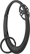 Y2K Cute Star Carabiner Keychain Cool Belt Loop Clip Starlight Heavy Duty Carabiner Clasp Snap Hook Holder Key Buckle