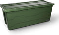DECKED Payloader 133 L (1-Pack) - 200 lb Load Rated, Heavy-Duty Stackable Garage Storage Bins - Ranger Green
