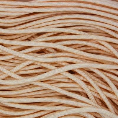 The Paracord Store | Type III 550 Paracord - 50 FT Hank, Cream | Heavy Duty 7 Strand Tactical Paracord - USA Made Nylon Outdoor Parachute Cord for Camping, Fishing & More - Survival Cord