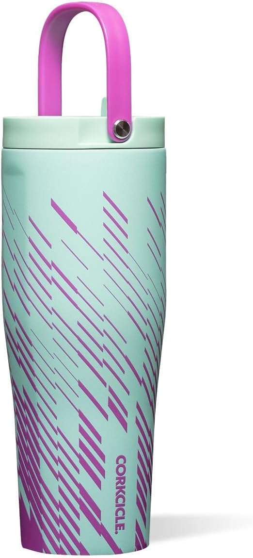 Corkcicle Go Cup - 30oz Fuchsia Strike