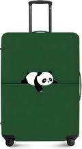 ANNA QUEEN Panda Travel Luggage Cover- Cartoon Cute Stretchable Airplane Suitcase Protector Sleeve,Universal Washable Fit for 28-30 Inch Checked Baggage,Water Resistant Durable Luggage Protector
