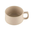 G.E.T. BF-080-S Melamine Shatter-Resistant Mug/Coffee Cup, 11 Ounce, Sandstone (Set of 12)