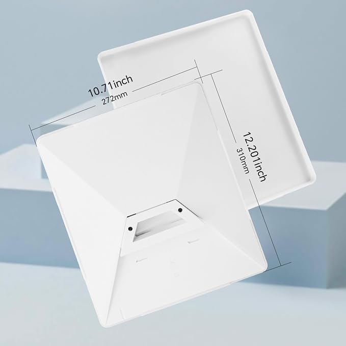 Starlink Mini Silicone Cover, Protective Case for Starlink Mini Satellite Dish, Protection Anti-Drop, Shockproof, Waterproof, Everyday Tear for Outdoor, Easy to Install (Off White)