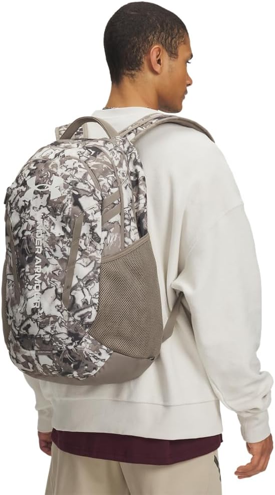 Under Armour Unisex Hustle 6.0 Backpack Taupe Dusk/Taupe Dusk/Summit White One Size