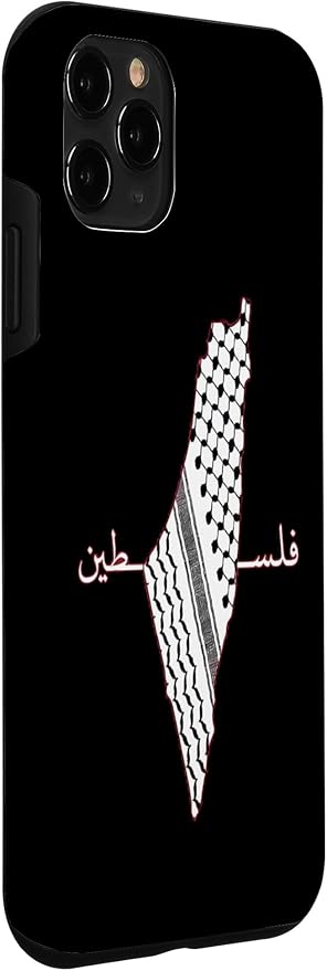 Keffiyeh Palestine Map Arabic Scarf Shemagh Palestinian Flag Case for iPhone 11 Pro