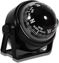 Car Compass Marine Dash Mount, LED Boat Compasses with Adjustable Mounting Bracket, Outdoor Marine Compass for Boats Cars 3.4 x 2.9 x 2.4IN