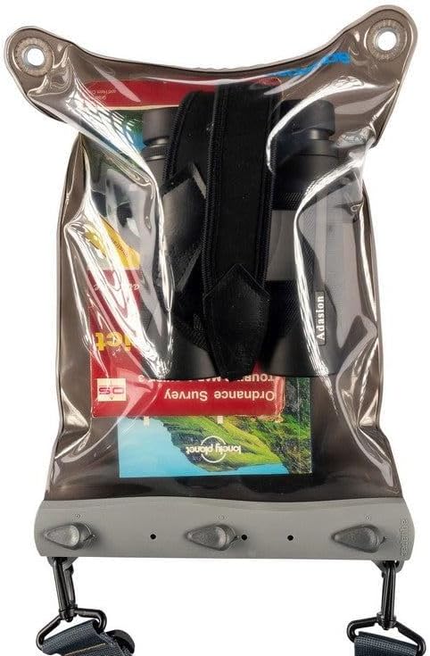 Aquapac Multi-Purpose Large Waterproof Case, 9" by 12", 23 by 31cm, for Maps, Phones, Documents, Waterproof to 10m / 30ft, Shoulder Strap