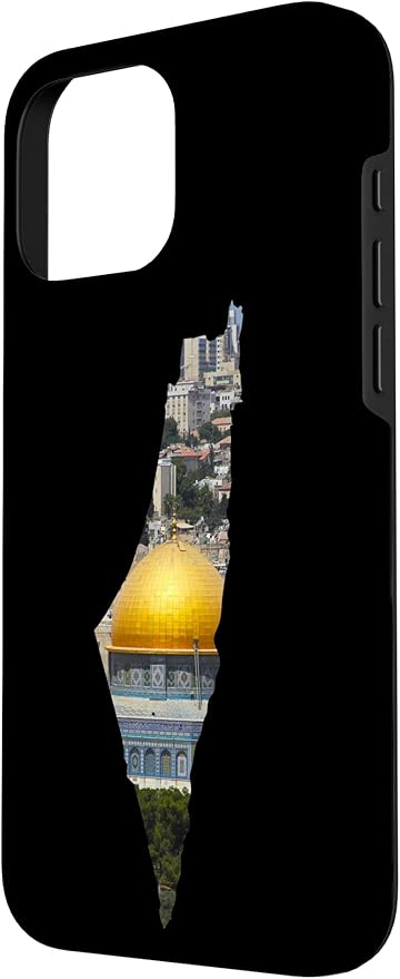 Palestinian Map Al Aqsa Jerusalem in Palestine Case for iPhone 16 Pro Max