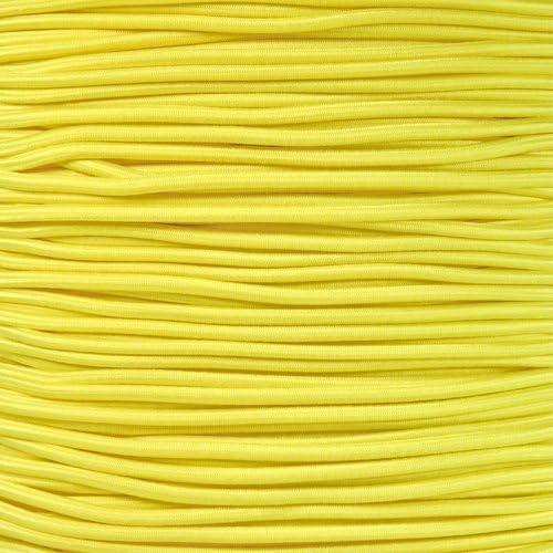 Paracord Planet 1/8 Inch Shock Cord – Nylon Bungee Cord for Crafting, Home Improvement, and General Indoor Use