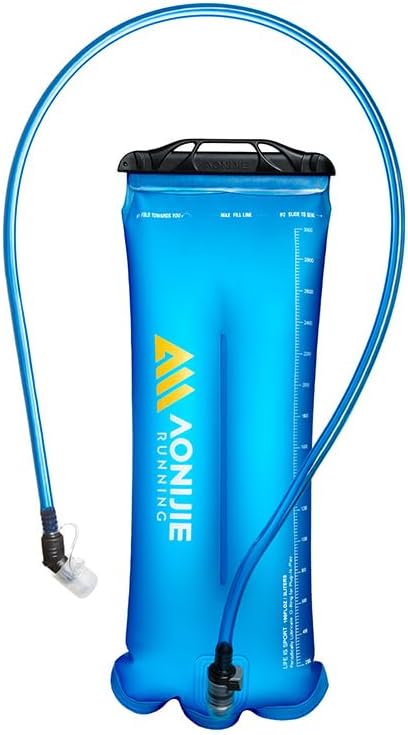 AONIJIE Leakproof Hydration Bladder Water Reservoir, 1L /1.5L/ 2L / 3L Hydration Reservoir, Big Opening, BPA Free for Outdoor Hiking Cycling Running Climbing Trave