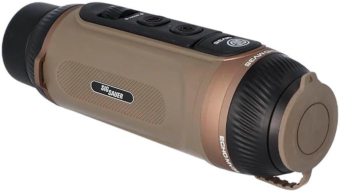 SIG SAUER Echo MV35 2-16x35mm Thermal Monocular - Digital Zoom, Photo & Video Capture, App Control, 10-Hour Runtime - Waterproof IP67 Nighttime Hunting Monocular, Flat Dark Earth (SOEC42200)