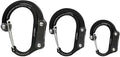 GEAR AID HEROCLIP 360° Swivel Carabiner Gear Clip and Hook (Medium) for Camping, Backpack, Suitcases and Garage Organization