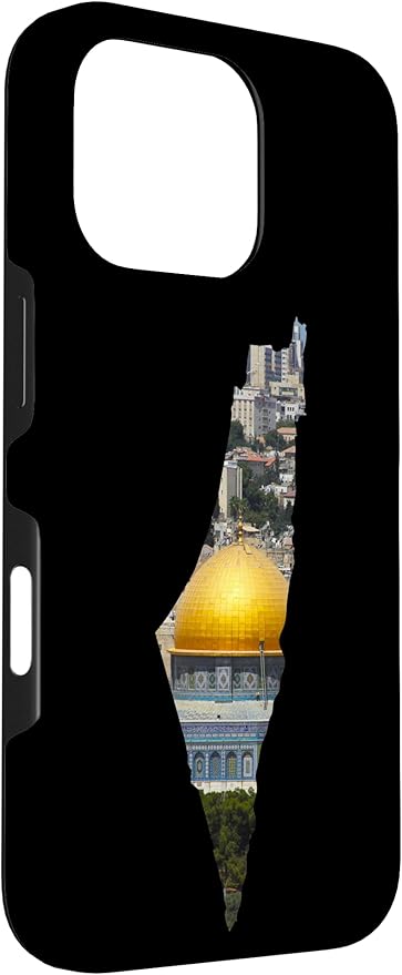 Palestinian Map Al Aqsa Jerusalem in Palestine Case for iPhone 16 Pro