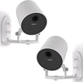 Teccle Metal Wall Mount for SimpliSafe Outdoor Camera, Anti-Drop, 360 Degree Adjustment Swivel Mount Bracket (Camera Not Included) (2 Pack)