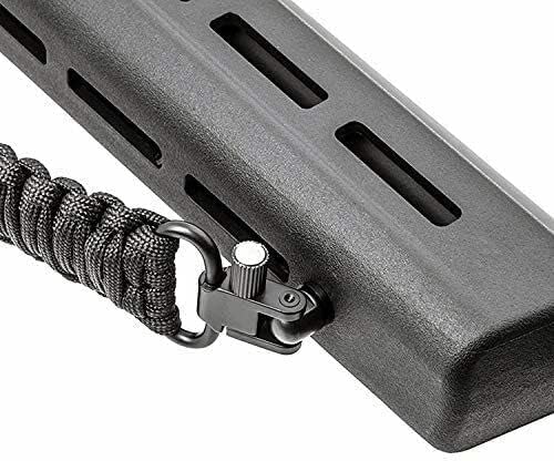 Double Braide 550LB Shotgun Sling 2 Point Paracord Rifle Sling,Non-Slip Traditional Adjustable Gun Sling for Hunting Shooting Camping