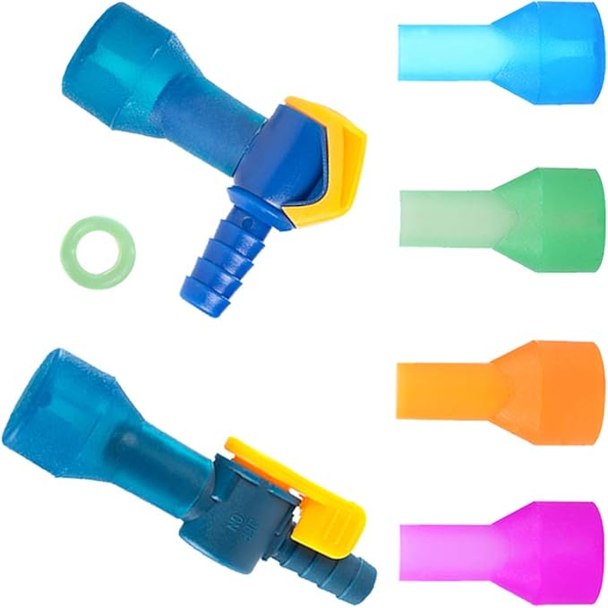 J.CARP ON-Off Switch Bite Valve Tube Nozzle Replacement for Water Bladder
