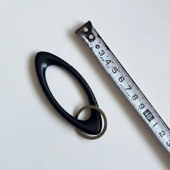 Y2K Cute Star Carabiner Keychain Cool Belt Loop Clip Starlight Heavy Duty Carabiner Clasp Snap Hook Holder Key Buckle