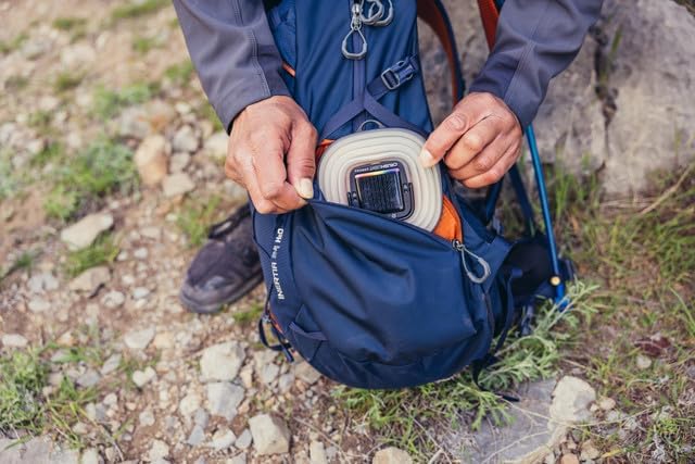 Gregory Inertia 24L H2O Unisex Day Hiking Backpack with included Water Reservoir/Bladder, One Size Fits All, Indigo Blue