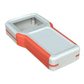 ABS Junction Box 204mmx100mmx35mm Portable Handheld Instrument Case Boxes Waterproof Dustproof Outdoor Project Box Cable Connection Protective Enclosure Orange