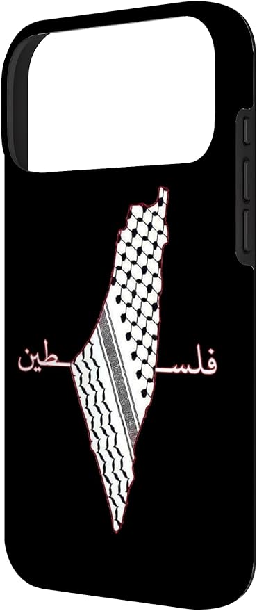 Keffiyeh Palestine Map Arabic Scarf Shemagh Palestinian Flag Case for iPhone 17 Pro Max