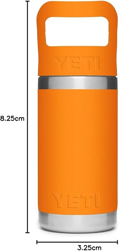 YETI Rambler Jr. 12 oz Kids Bottle, with Straw Cap