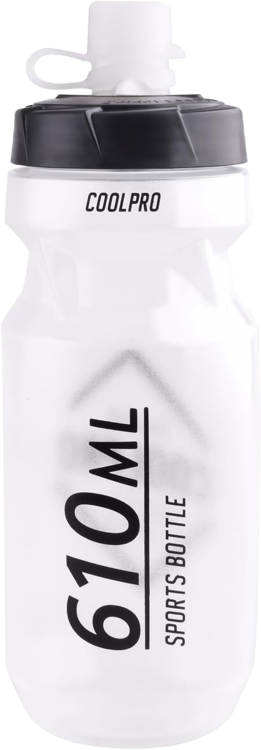 Azarxis TPU Soft Flask Collapsible Water Bottle Running Folding Gel Water Reservoir Handheld for Hydration Pack Hiking Cycling Climbing Jogging Marathon Trail Race