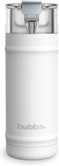 bubba 18 oz Dualsip Insulated Stainless Steel Water Bottle with Straw - Reusable, Leakproof, Lightweight, Dishwasher Safe, Lead-Free and BPA-Free, Fresh Kicks