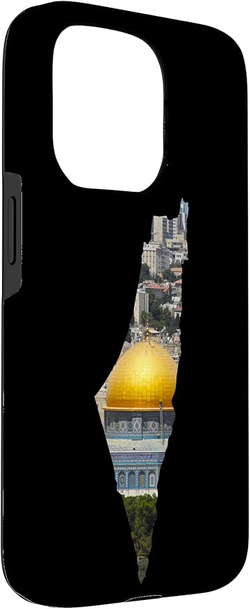 Palestinian Map Al Aqsa Jerusalem in Palestine Case for iPhone 15 Pro