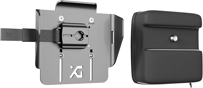 XG Cargo M7 Magnetic MOLLE Pod – Medium ForgedShell Vehicle Storage Mount – Magnetic Lock Access, Weatherproof Rigid Shell, MOLLE or 3M Adhesive – Tool & Gear Organizer