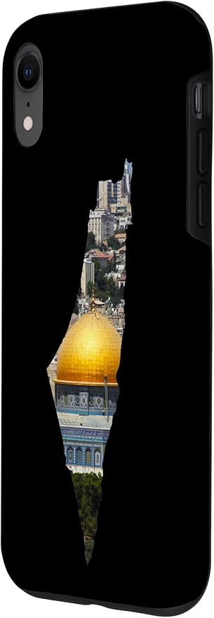 Palestinian Map Al Aqsa Jerusalem in Palestine Case for iPhone XR