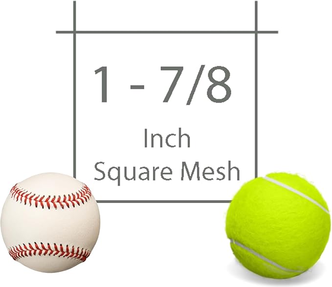JFN Netting Repair Kit for #36 Nylon 1-7/8", Black Baseball Net