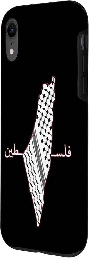 Keffiyeh Palestine Map Arabic Scarf Shemagh Palestinian Flag Case for iPhone XR