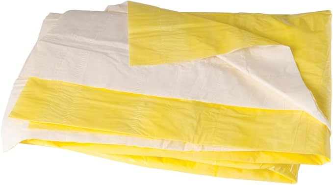 DMI Econo-Blanket Emergency Heavy-Duty Insulating Blanket, 54 x 80 Inch, Yellow (Pack of 2)