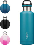 BJPKPK Insulated Water Bottle 32OZ Stainless Steel Water Bottle with Handle Double Walls Vacuum Insulated BPA Free Flask, Laguna