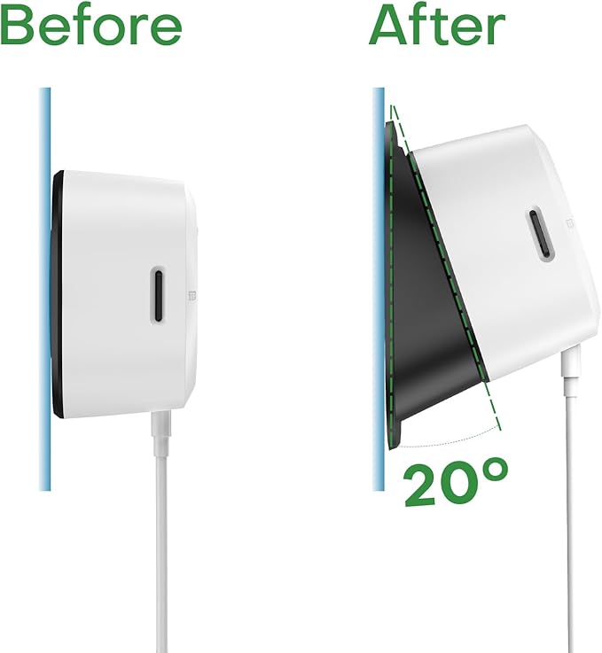 Window Camera Mount for Glass, Suitable for Indoor and Outdoor Home Security