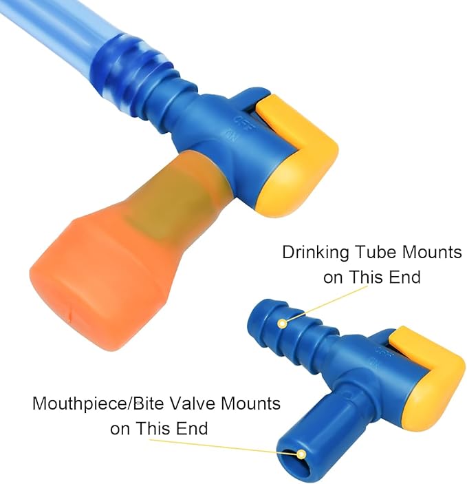 Big Bite Valve Replacement Mouthpiece Water Hydration Bladder Valve 4 Pack