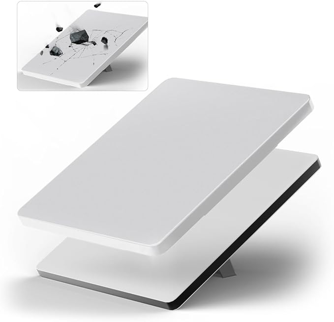 Starlink Mini Silicone Cover, Protective Case for Starlink Mini Satellite Dish, Protection Anti-Drop, Shockproof, Waterproof, Everyday Tear for Outdoor, Easy to Install (Off White)