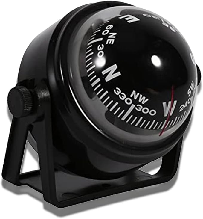 Keenso Waterproof Sea Marine Bracket Mount Voyager Hiking and Camping Fits Boat Caravan Truck