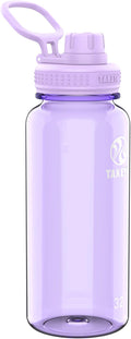 Takeya Tritan Sport Water Bottle with Spout Lid - BPA-Free & Dishwasher-Safe Water Bottle - Reusable Bottle with Lid Handle - Simple Leak-Proof Water Bottle - 32 oz, Vivacity Purple