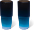 Silipint 32oz Silicone Bomber Cup – BPA-Free, Non-Toxic, Unbreakable, Microwave, Dishwasher Safe – Perfect for Tea, Cold Water, Smoothies, Moon Beam - Pack of 2