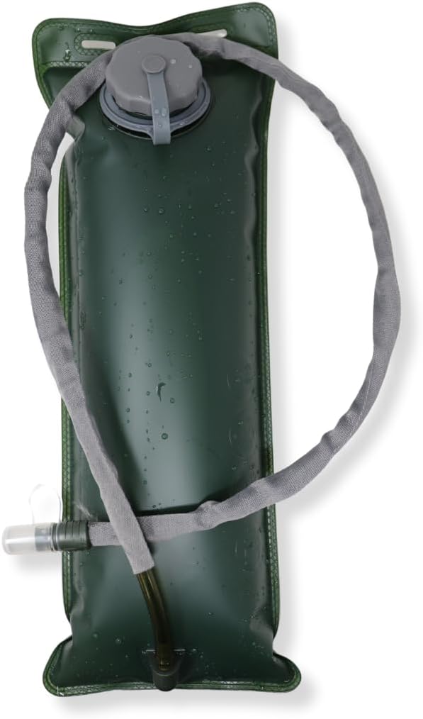 Genuine US Military GI (100 Oz.) MOLLE Hydration Carrier with Imported 3L/100 Oz. Bladder