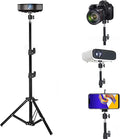 Coret Projector Tripod Stand, Portable Mount Floor Stand, Photography Light Stand, Outdoor Camera Tripod Stand with Ball Head for Projector,Camera, Webcam,Smartphone