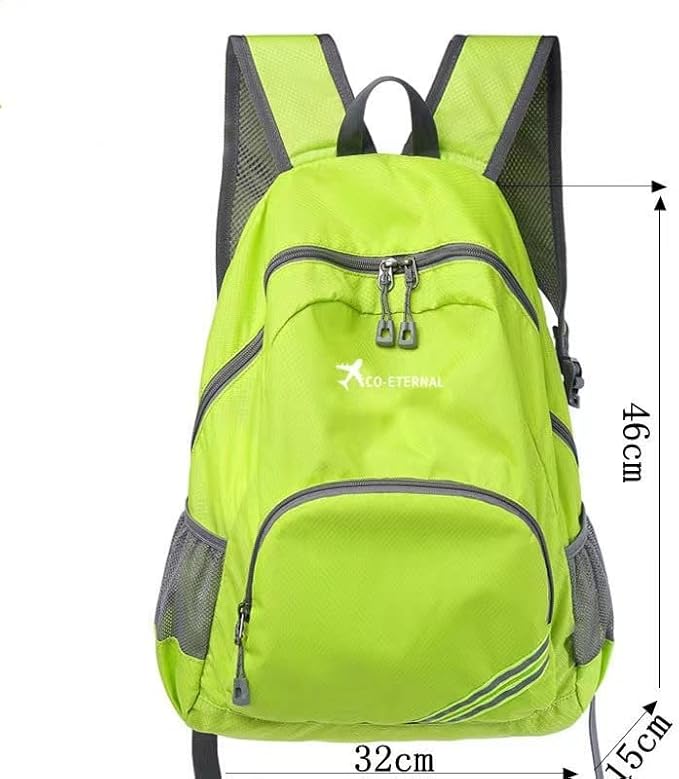 Geboldil Men's and women's waterproof backpack traveling backpack blue
