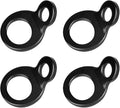 Motorcycle Tie Down Anchors Hooks, 4PCS Stainless Steel Multi-Purpose Heavy Duty Dirt Bike Strap Rings, Motorbike Attachment Points Accessories, Universal for Trailer Camper ATV