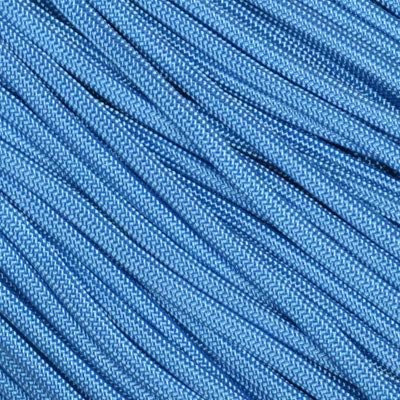The Paracord Store | Type III 550 Paracord - 50 FT Hank, Baby Blue | Heavy Duty 7 Strand Tactical Paracord - USA Made Nylon Outdoor Parachute Cord for Camping, Fishing & More - Survival Cord